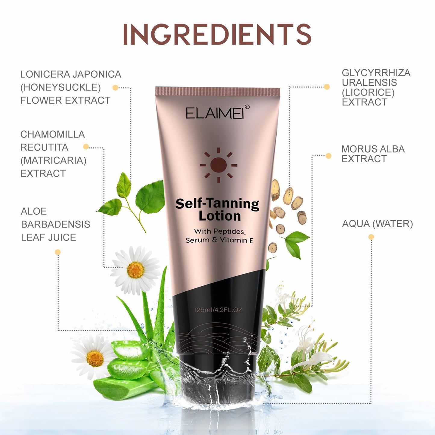 ELAIMEI Self-Tanning Lotion
