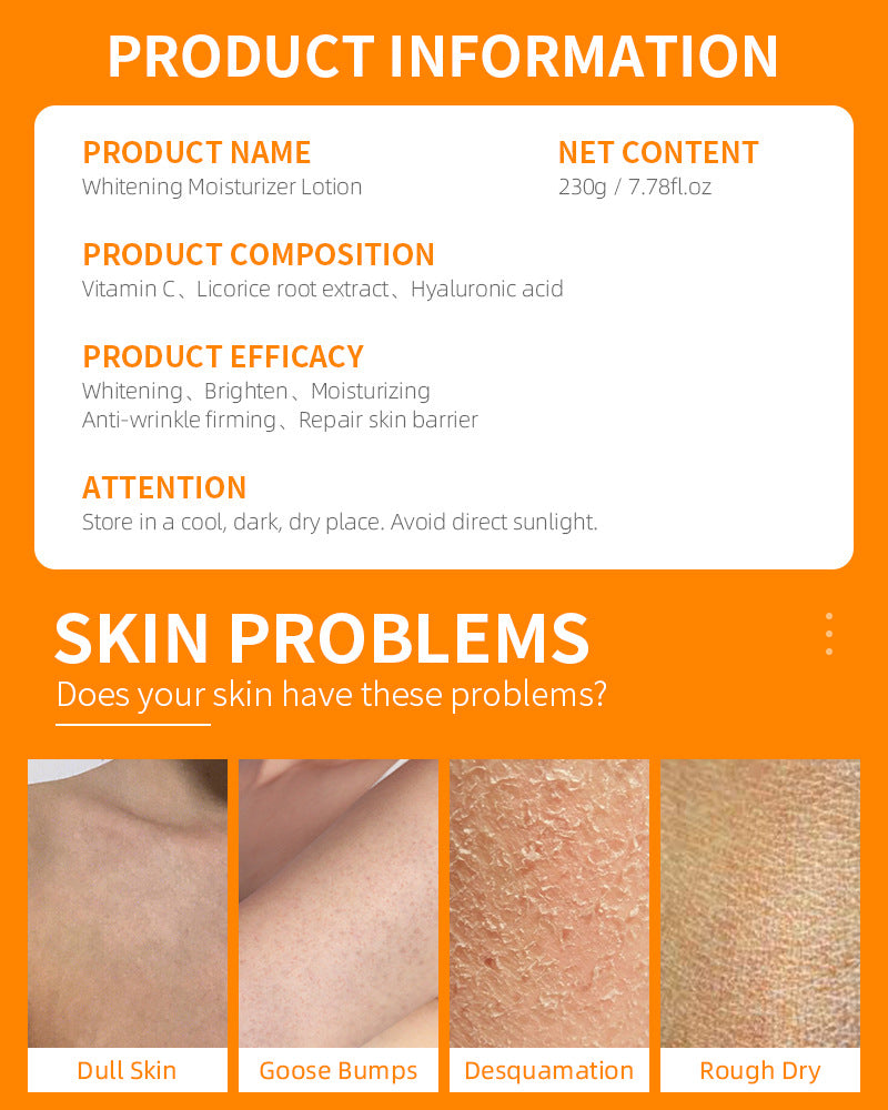 Vitamin C Body Moisturizing Lotion