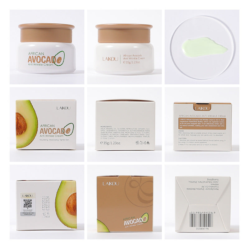 Avocado antiwrinkle cream